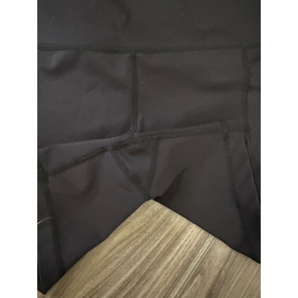 AVA Athletic Shorts High Waist Yoga Workout Pocket Bike Shorts Black - Picture 8 of 12
